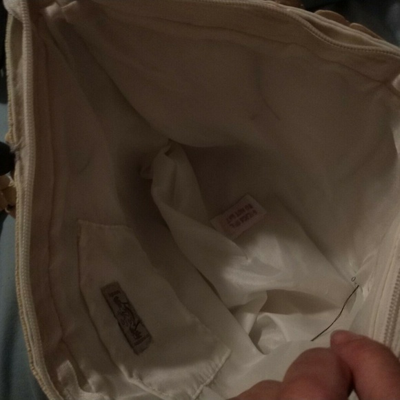 BEACHY•NWOT **SUMMER** "SUN N SAND" ISLAND HANDBAG - Picture 4 of 8